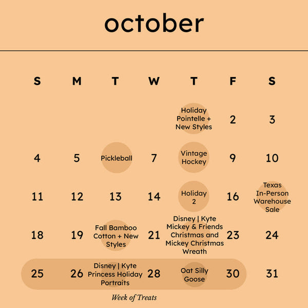 What's New In October: Launches & Sales